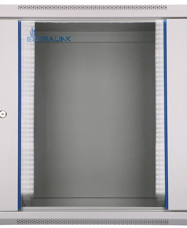 Extralink Επιτοίχια Καμπίνα Rack 12U Γκρι EX.8598 EX.8598