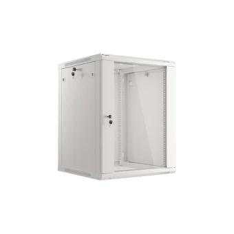 Lanberg Επιτοίχια Καμπίνα Rack 15U 60x60x77.4cm Γκρι WF01-6615-10S WF01-6615-10S