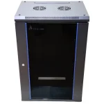 Extralink Επιδαπέδια Καμπίνα Rack 15U 60x45cm Μαύρο EX.14329 EX.14329