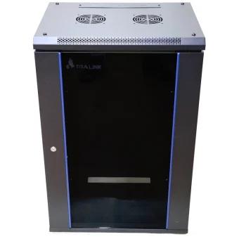 Extralink Επιδαπέδια Καμπίνα Rack 15U 60x45cm Μαύρο EX.14329 EX.14329