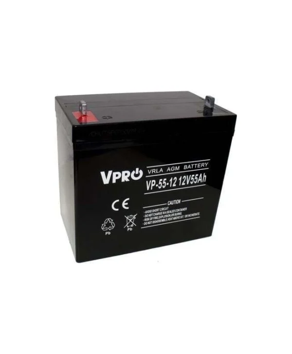 Volt Polska Μπαταρία UPS με Χωρητικότητα 55Ah και Τάση 12V 1τμχ