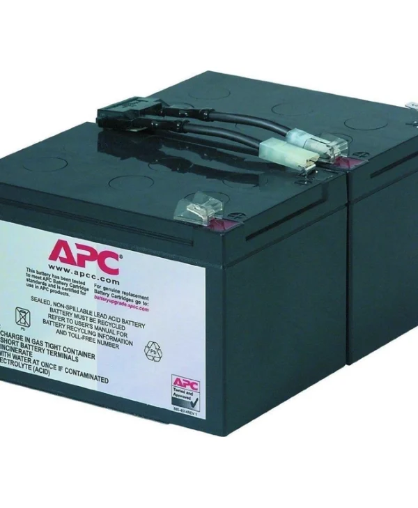 APC Replacement Cartridge 6 Μπαταρία UPS με Χωρητικότητα 11Ah και Τάση 12V