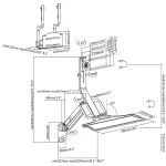 Maclean Energy Επιτοίχια Βάση Οθόνης (MC-838) MC-838 - Image 3