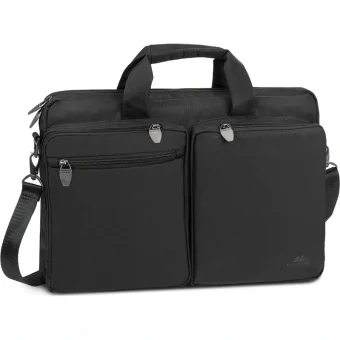 Rivacase Tiergarten 8530 Αδιάβροχη Τσάντα Ώμου / Χειρός για Laptop 16" σε Μαύρο χρώμα