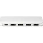 Digitus USB 3.0 Hub 5 Θυρών με σύνδεση USB-C & Θύρα Φόρτισης Ασημί - Image 4