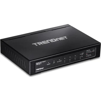 Trendnet TPE-TG611 Unmanaged L2 PoE+ Switch με 6 Θύρες Gigabit (1Gbps) Ethernet και 1 SFP Θύρα TPE-TG611