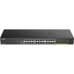 D-Link DGS-1250-28X v1 Managed L2 Switch με 24 Θύρες Gigabit (1Gbps) Ethernet και 4 SFP Θύρες