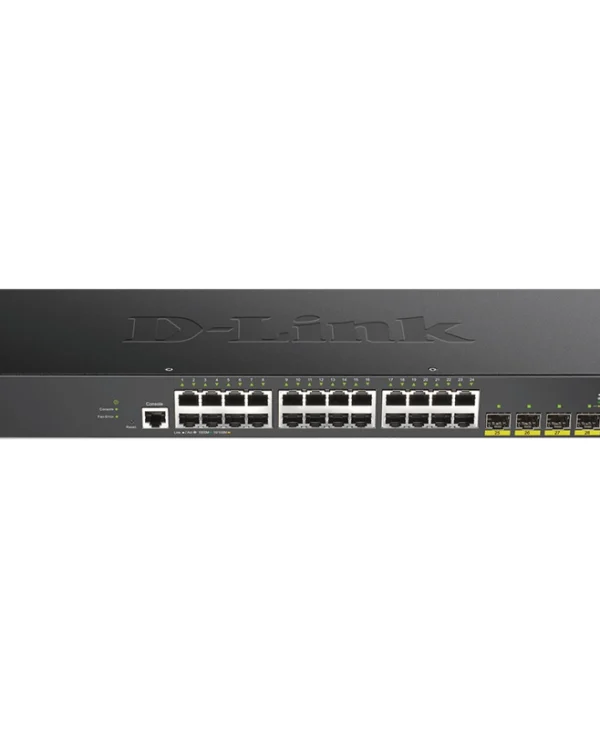 D-Link DGS-1250-28X v1 Managed L2 Switch με 24 Θύρες Gigabit (1Gbps) Ethernet και 4 SFP Θύρες
