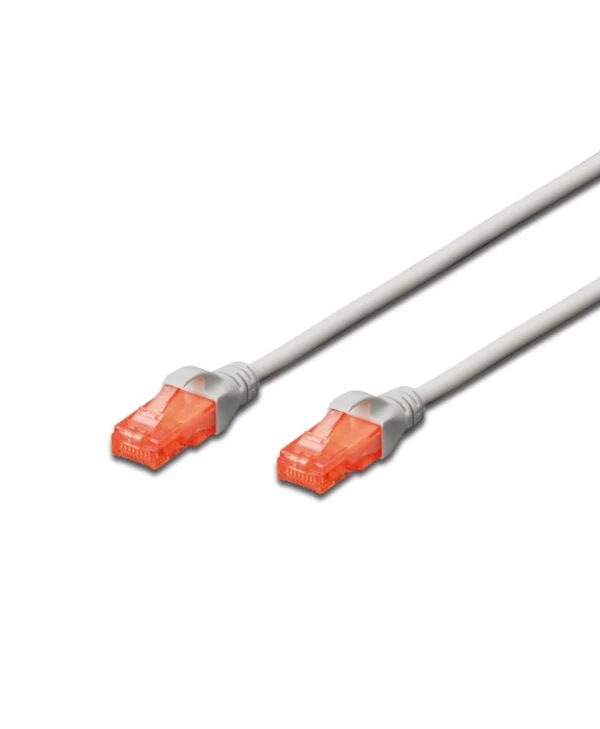 Digitus U/UTP Cat.6 Καλώδιο Δικτύου Ethernet 2m Λευκό 1τμχ