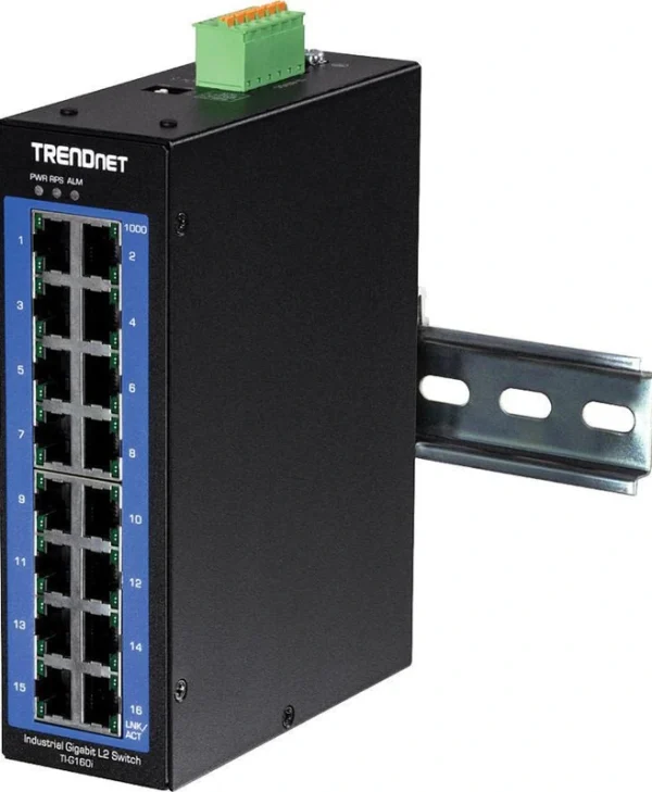 Trendnet TI-G160I Managed L2 Switch με 16 Θύρες Gigabit (1Gbps) Ethernet
