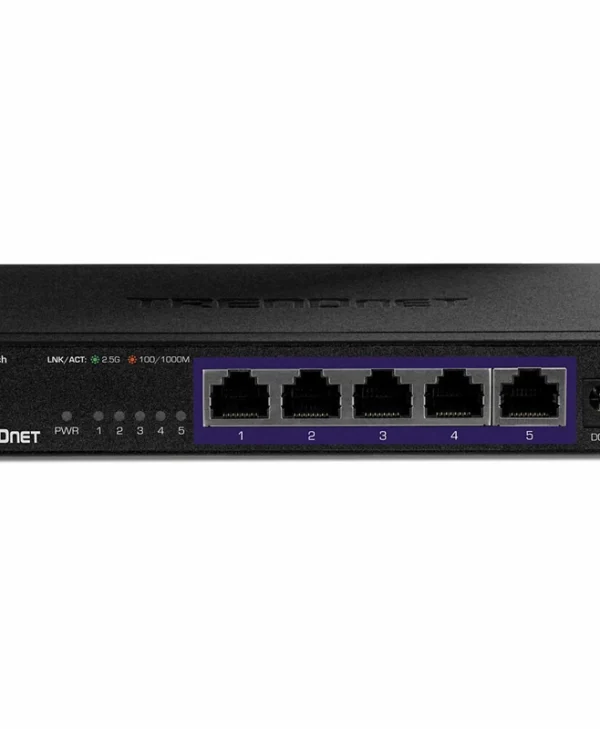 Trendnet TEG-S380 Unmanaged L2 Switch με 5 Θύρες Gigabit (1Gbps) Ethernet TEG-S380