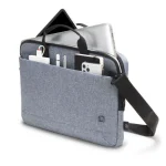 Dicota Slim Eco MOTION Τσάντα Ώμου / Χειρός για Laptop 15.6" Blue Denim - Image 3