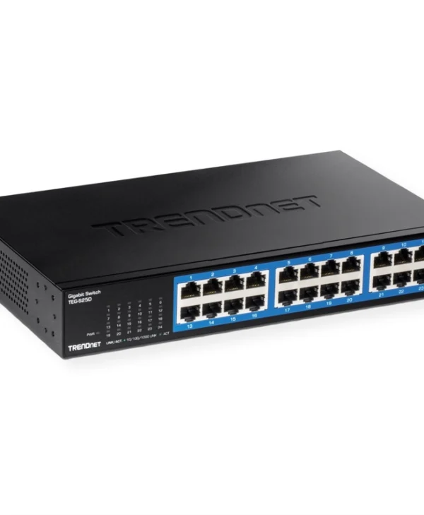 Trendnet TEG-S25D Unmanaged L2 Switch με 24 Θύρες Gigabit (1Gbps) Ethernet TEG-S25D