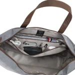 Dicota Shopper Bag Eco MOTION Τσάντα Ώμου / Χειρός για Laptop 14.1" σε Γκρι χρώμα - Image 6