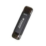 Transcend ESD310C 256GB USB 3.2 SSD Stick με σύνδεση USB-C & USB-A Μαύρο - Image 2