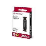 Transcend ESD310C 256GB USB 3.2 SSD Stick με σύνδεση USB-C & USB-A Μαύρο - Image 4