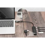 Digitus USB 3.0 Hub 5 Θυρών με σύνδεση USB-A / USB-C - Image 2