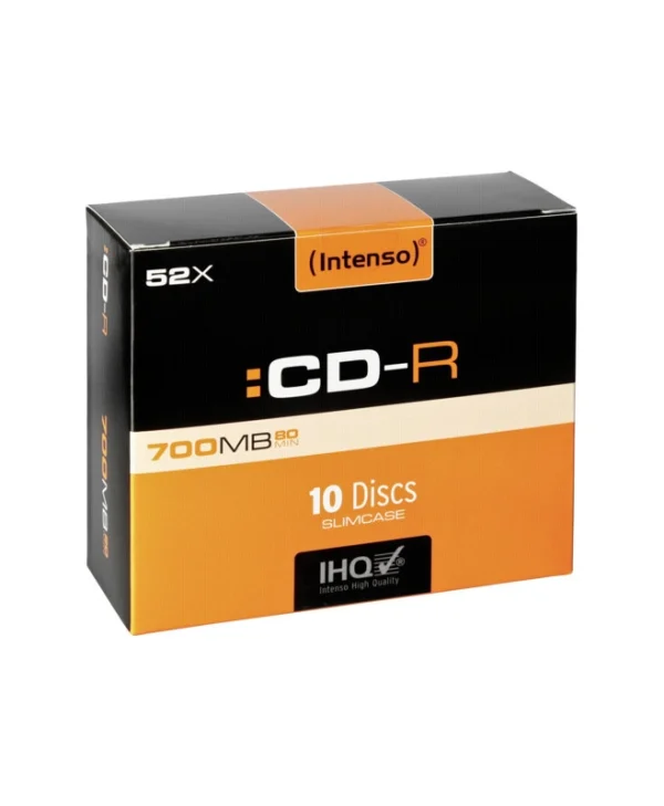 Intenso Εγγράψιμα CD-R 52x 700MB 10τμχ