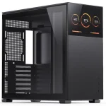 Jonsbo D41 Screen Midi Tower Κουτί Υπολογιστή με Πλαϊνό Παράθυρο Μαύρο - Image 2