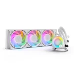 Ekwb Nucleus AIO CR360 Lux D-RGB Υδρόψυξη Επεξεργαστή Τριπλού Ανεμιστήρα 120mm για Socket AM4/AM5/1700/1200/115x Λευκή