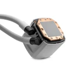 Ekwb Nucleus AIO CR360 Lux D-RGB Υδρόψυξη Επεξεργαστή Τριπλού Ανεμιστήρα 120mm για Socket AM4/AM5/1700/1200/115x Λευκή - Image 4
