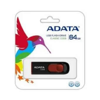 Adata 64GB USB 2.0 Stick Μαύρο