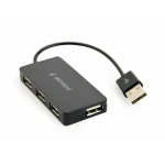 Gembird USB 2.0 Hub 4 Θυρών με σύνδεση USB-A - Image 2