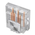 Jonsbo HX6200D Ψύκτρα Επεξεργαστή για Socket 115x/1200/1700/AM4 με RGB Φωτισμό Λευκή - Image 7