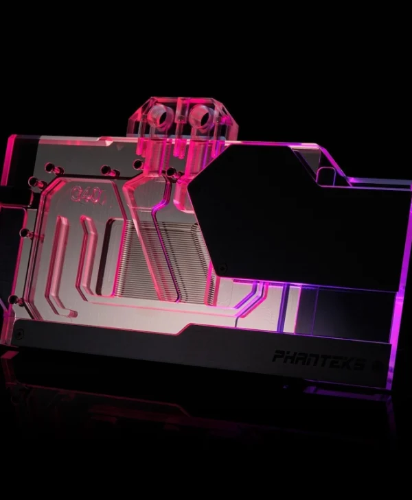Phanteks Phanteks Glacier G40 Rtx 4090 Waterblock Backplate Msi D-rgb Μαύρο