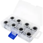 Xspc G1/4" Connectors 14mm Hard Tube Chrome 8 Pieces - Image 3
