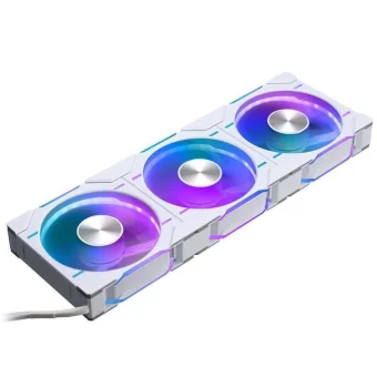 Phanteks PH-F120D30 Case Fan με RGB Φωτισμό και Σύνδεση 4-Pin PWM 3τμχ Reverse White