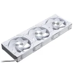 Phanteks PH-F120D30 Case Fan με RGB Φωτισμό και Σύνδεση 4-Pin PWM 3τμχ Reverse White - Image 4