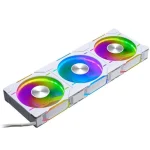 Phanteks PH-F120D30 Case Fan με RGB Φωτισμό και Σύνδεση 4-Pin PWM 3τμχ Regular White