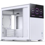 Jonsbo D31 Screen Mini Tower Κουτί Υπολογιστή με Πλαϊνό Παράθυρο Λευκό