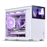 Jonsbo D31 Screen Mini Tower Κουτί Υπολογιστή με Πλαϊνό Παράθυρο Λευκό - Image 3