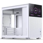 Jonsbo D31 Mesh Screen Mini Tower Κουτί Υπολογιστή με Πλαϊνό Παράθυρο Λευκό