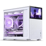 Jonsbo D31 Mesh Screen Mini Tower Κουτί Υπολογιστή με Πλαϊνό Παράθυρο Λευκό - Image 5