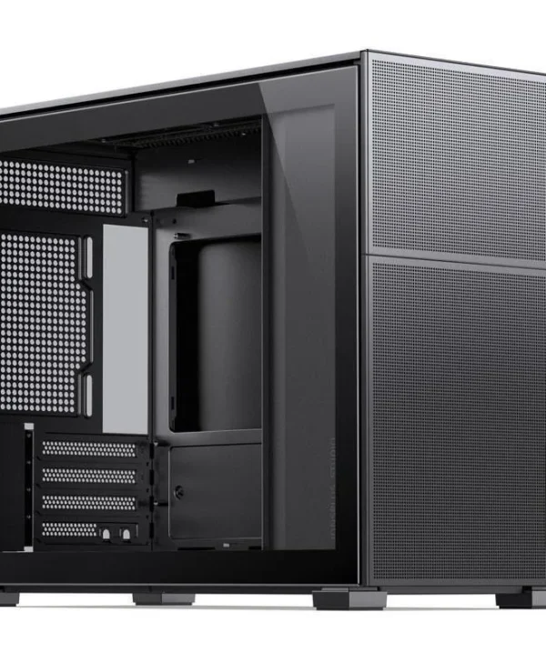 Jonsbo D31 Mesh Mini Tower Κουτί Υπολογιστή με Πλαϊνό Παράθυρο Μαύρο