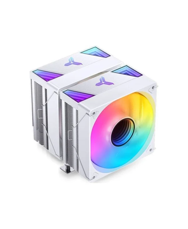 Jonsbo CR-3000 Ψύκτρα Επεξεργαστή Διπλού Ανεμιστήρα για Socket AM4/AM5/1200/115x/1700 με ARGB Φωτισμό Λευκή