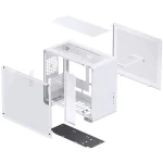 Jonsbo U4 Mini Gaming Mini Tower Κουτί Υπολογιστή με Πλαϊνό Παράθυρο Λευκό - Image 9