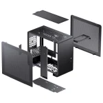 Jonsbo U4 Mini Mesh Mini Tower Κουτί Υπολογιστή Μαύρο - Image 11