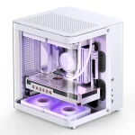 Jonsbo TK-1 2.0 Gaming Mini Tower Κουτί Υπολογιστή με Πλαϊνό Παράθυρο Λευκό - Image 3