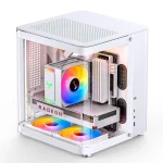 Jonsbo TK-1 2.0 Gaming Mini Tower Κουτί Υπολογιστή με Πλαϊνό Παράθυρο Λευκό - Image 5