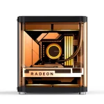 Jonsbo TK-1 2.0 Gaming Mini Tower Κουτί Υπολογιστή με Πλαϊνό Παράθυρο Μαύρο - Image 6