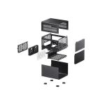 Jonsbo N3 Mini Tower Κουτί Υπολογιστή Μαύρο - Image 3
