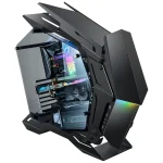 Jonsbo MOD3 Gaming Full Tower Κουτί Υπολογιστή με Πλαϊνό Παράθυρο και RGB Φωτισμό Μαύρο