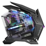 Jonsbo MOD3 Gaming Full Tower Κουτί Υπολογιστή με Πλαϊνό Παράθυρο και RGB Φωτισμό Μαύρο - Image 4