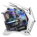 Jonsbo MOD3 Gaming Full Tower Κουτί Υπολογιστή με Πλαϊνό Παράθυρο και RGB Φωτισμό Λευκό - Image 7