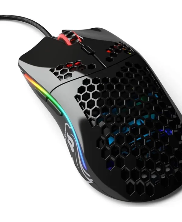 Glorious PC Gaming Race Model D Minus RGB Gaming Ποντίκι 12000 DPI Μαύρο