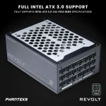 Phanteks Revolt 1600W Μαύρο Τροφοδοτικό Υπολογιστή Full Modular 80 Plus Titanium - Image 5